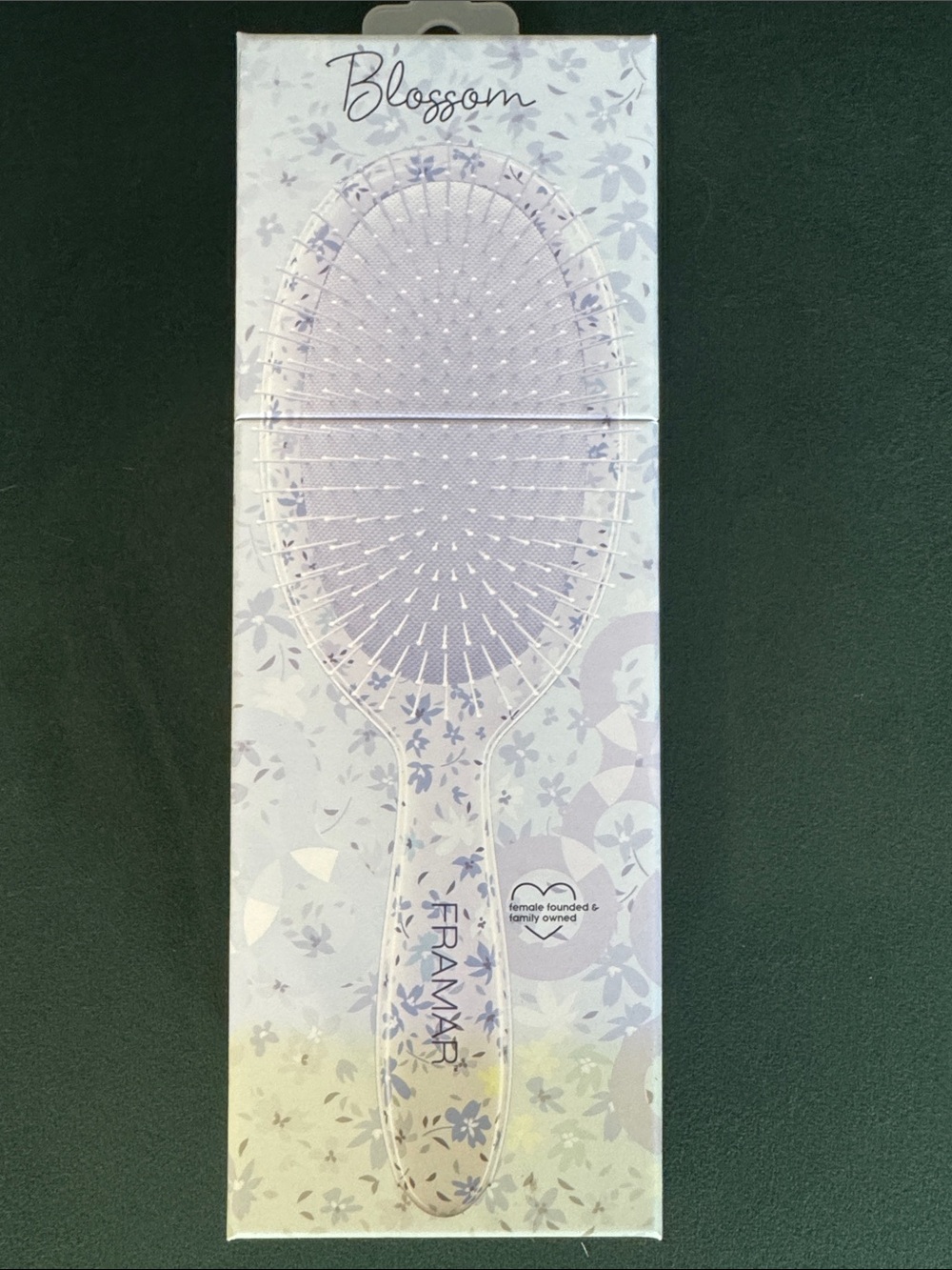 Blossom Lavender Wet Hair Brush - Gentle Detangling for Women
